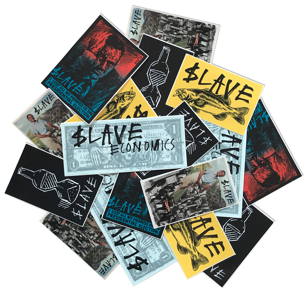 ASSORTED DESIGNS 10 PACK – $LAVE SKATEBOARDS